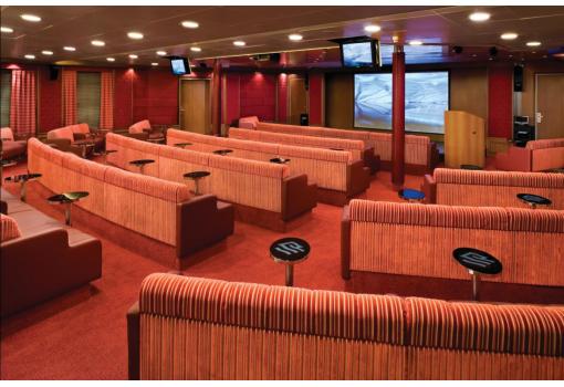 La sala de cine, donde podremos ver documentales y films